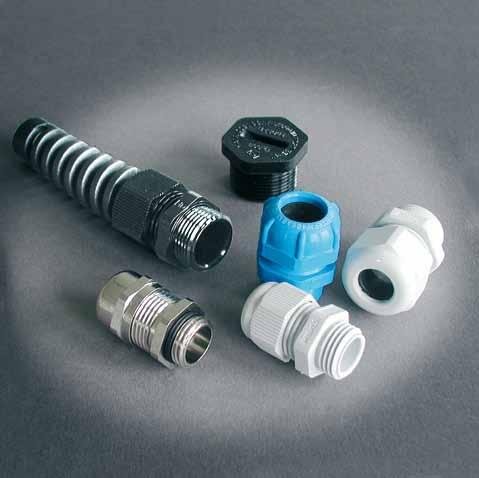 Cable glands Cable entries and cable glands must be tightly sealed in accordance with the requirements.
