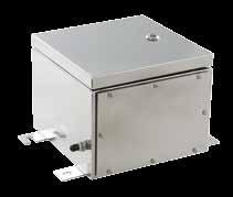 Ex Stainless steel flange enclosures ProtEx 34/35/36 Top quality stainless steel flange enclosure for aggressive environments Empty enclosure for individual fittings or Ex e / Ex ia junction box