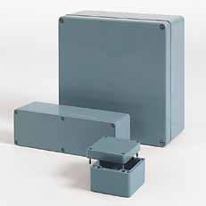Polyester standard 02 Robust plastic enclosure for automation technology and mechanical engineering Fixing opitons for DIN rails and mounting plates Universal configuration Included in delivery: