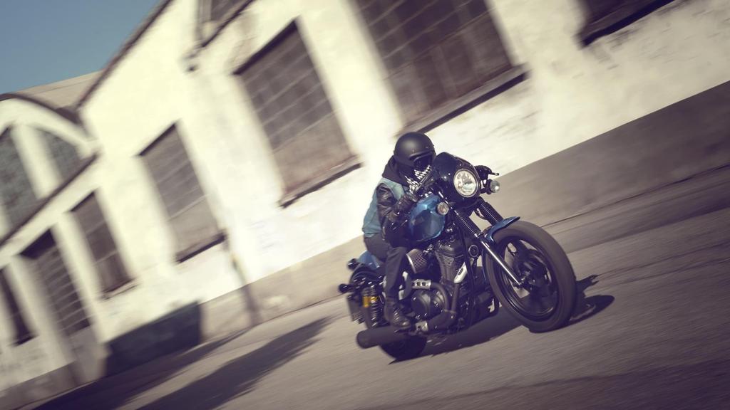 . Born to break rules If you're one of those riders planning to build a unique motorcycle that expresses your individuality, the Yamaha Sport Heritage range is the right place to start.