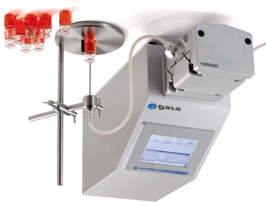 6 mm. SX-60 Syringe Tabletop machine for automatic closing of syringes.