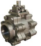 TRI-PRO Series - High Performance 3PC Valves HPF TRI-PRO Series - Fire Safe-Full Port - 22 WOG Threaded End, Stainless Steel