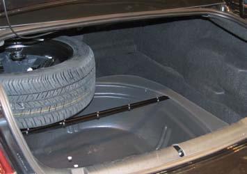 to remove lids D3805 Universal Trunk Organizer can be used with