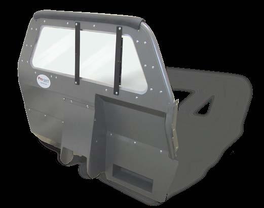 Rigid wings available, must be used with AOI Airbag On/off Control Switches if vehicle has side curtain airbags (see page 13 for more information) Choose from up to nine different window