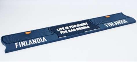3 F841 BAR MAT FV/PACK OF 20 New rubber bar mat with FV sunlit horizon logo and FV wisdom stated in the middle.