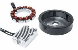 95 1 Will fit 70-88 with shim kit #49-8281 if clearance is avail between the rotor and inner primary case & FINAL ACCEL CHARGING SYSTEM KITS Matched components ensure linear reliability Heavy-duty