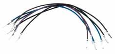 NOVELLO HANDLEBAR WIRE HARNESS EXTENSION KITS 261550 Available in 4, 8, 12, 15, 18, 20 and 24 lengths for bikes with or without cruise control, with radio or with CB radio Kit includes color coded