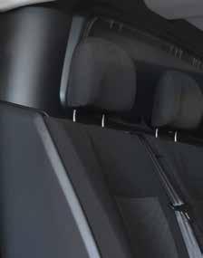 belt on all seats 2 3-Point inertia-reel safety
