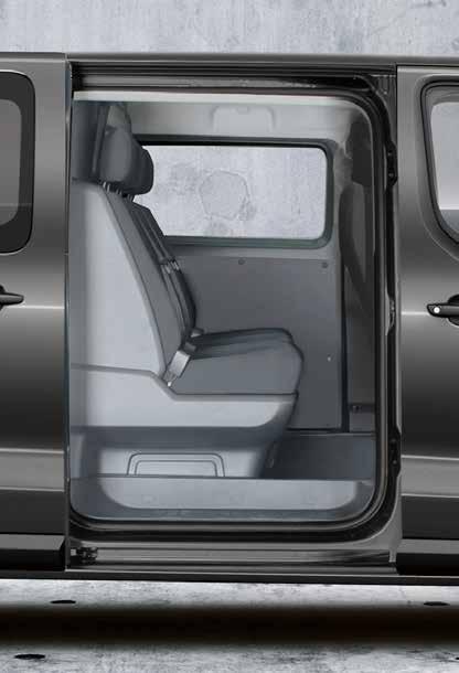 with two folding seats, storage