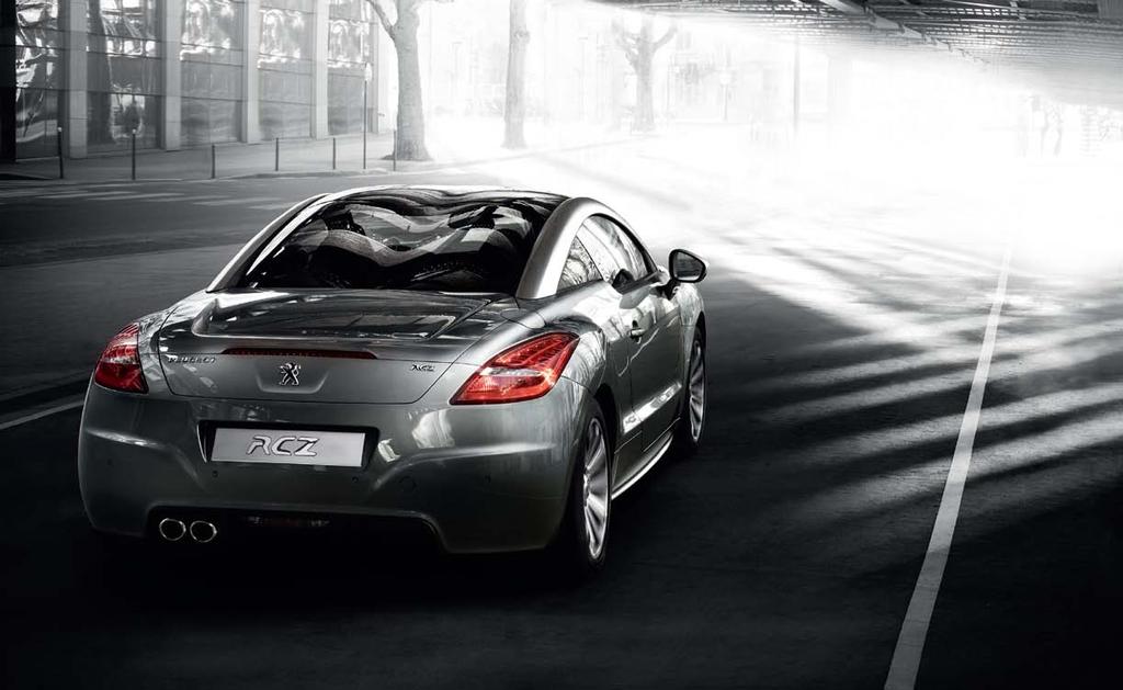 A DREAM MADE REAL A compact 2+2 sports coupé designed for maximum driving pleasure, the RCZ was first unveiled as a concept car at the Frankfurt Motor Show in 2007 where it caused such a stir that