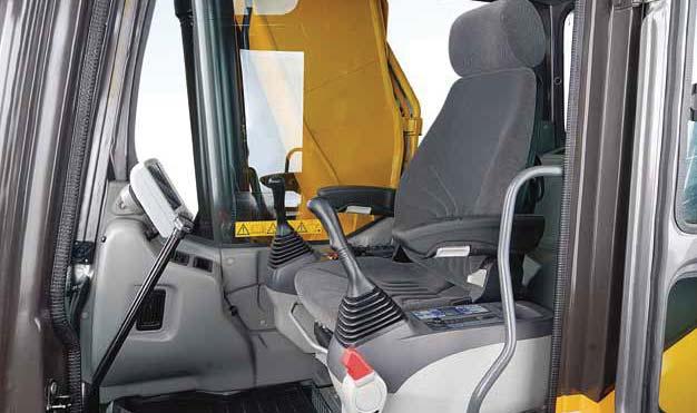 Cab Door and Front Window are Easy to Open, Close and Lock Cab door can be opened by 180 and secured by locking mechnism either open or closed.