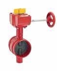 FIRE PRODUCTS FOR INDOOR USE Series 06/35 Flanged gate valve with position indicator DN50-400 PN10 or 16 VdS approved (DN50-200 only) Series 06/37 Grooved end gate valve with position indicator