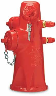 WET BARREL FIRE HYDRANTS Wet barrel fire hydrants are primarily designed for nonfrost areas.