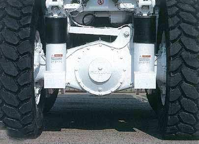 braking system consists of service brakes and of two retarder brakes.