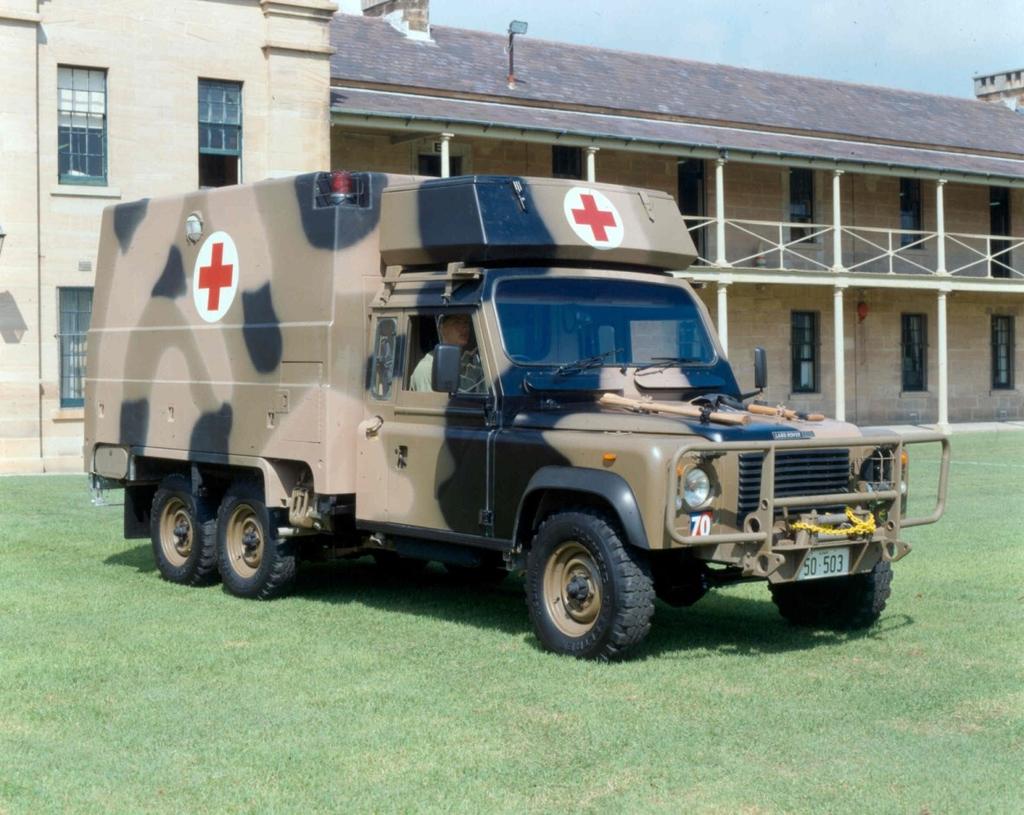 50-503 Ambulance at Victoria Barracks Paddington NSW 50-501 and 50-502 went on to become the development vehicles for