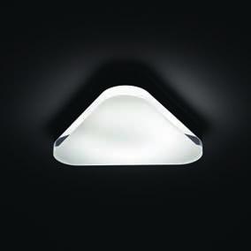 models Surface-mounted ceiling luminaire ascinating surface-mounted ceiling luminaire with white powder coated housing and offset steel band in powder-coated silver, black or white.