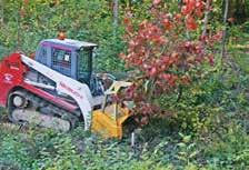 HYDRAULIC DRIVE MULCHERS MINIFORST cl 150-350 bar 50-240 l/min MINIFORST cl hydraulic transmission mulchers: compact & powerful for compact loaders These forestry mulchers for skid steers are