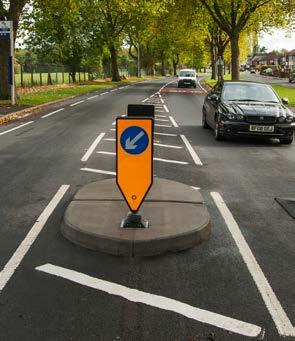 TRAFFIC ISLANDS Installed in 30 minutes,