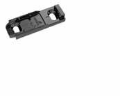Fast assembly concealed hinge System 8099 mounting plates with oblong hole height adjustment For Sensys in obsidian black Hett CAD Cross mounting plate with premounted Euro screws D LR For ø 5 x 12
