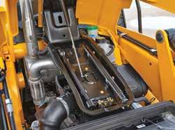 ACCORDINGLY, THE JCB 3CX IS DESIGNED FOR DAY-LONG OPERATOR COMFORT. A great place to work.
