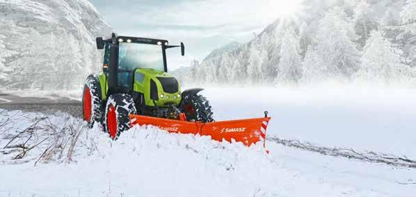 V-TYPE SNOW PLOW PSV with inclined clearing bars Standard Equipment PSV 2 independent shields Stepless hydraulic adjustment of the shield Inclined clearing bars Clearing bar at choice Ground