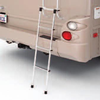 RV Gain easier access to the ladder of your RV Twisting hooks make for easy on-off with no