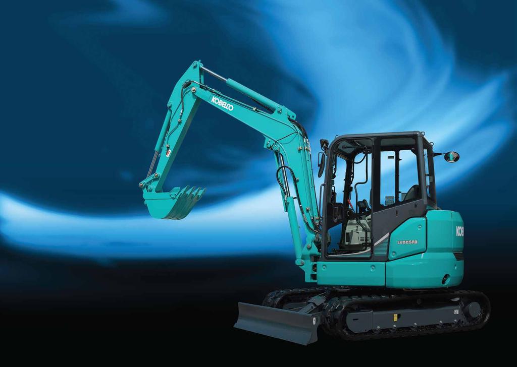 Full-Size Performance, Short- gility and Quiet Operation COMPCT YET TOUGH MINI Now KOELCO has taken the next evolutionary step by packing even more digging power and practical