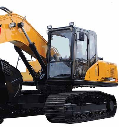 SANY HYDRAULIC EXCAVATOR SANY HYDRAULIC EXCAVATOR Advanced machine structure design and configuration for convenient, quick service and low cost maintenance Large capacity fuel tank and stain