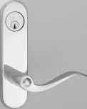 ML-37 MORTISE LOCKS NAC 8200 SERIES TE Escutcheon CE Escutcheon G-R-S-Y Levers Note: hands required when ordering -G-S-Y Levers TEG Shown.