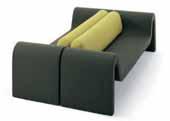 The Internal frame is constructed of steel and upholstery of different densities of non-deformable polyurethane foam,