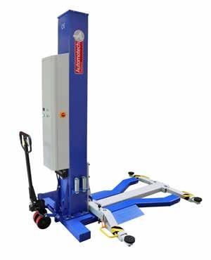Specialists in vehicle lifts and garage equipment Single Post Lifts Installation service available Please contact us for information AS-7251 Single Post Vehicle lift This lift is designed for