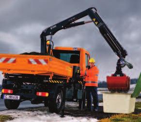 Hiab customer-driven on-road load handling solutions and products are utilised for example in construction sites, forests, industry, waste handling, recycling and by the defence forces.