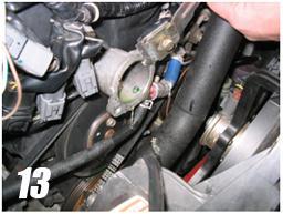13) There are 2 bolts used to install the rear housing.