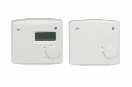 HLS 21 is a 2-stage controller for room temperature control. The controller has one thermal (PWM) actuator stage for both heating and cooling.