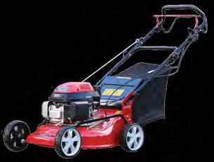 This is an easy to push mower fitted with a 45L collector bag ideally suited for small to medium sized gardens.