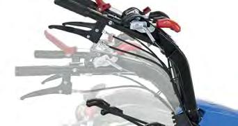 Ground Cultivation Easily adjustable handlebar height Heavy-duty individually replaceable