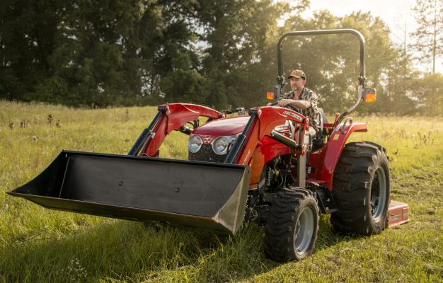 of a utility tractor with the simplicity and functionality of a compact.