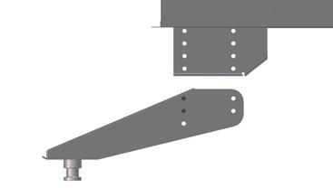 9. Remove the factory pin box from the truck hitch (Fig. 5) and replace it with the Rota-Flex pin box (Fig. 6). Fig.