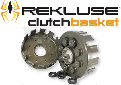 6. Inspect the basket for cushion slop or notching. If notched or worn, it is recommended to install a Rekluse Billet Clutch Basket (available for most models).