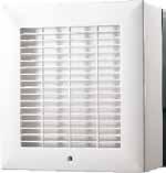 R212AC7 9" BATHROOM EXHAUST FAN WITH MOUNTING KITS LG ABS plastic body and shutters.