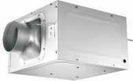 65 370 31 150/75 Dimensions R213IK7 MIX FLOW INLINE MINI-BLOWERS Can choose gravity shutters or
