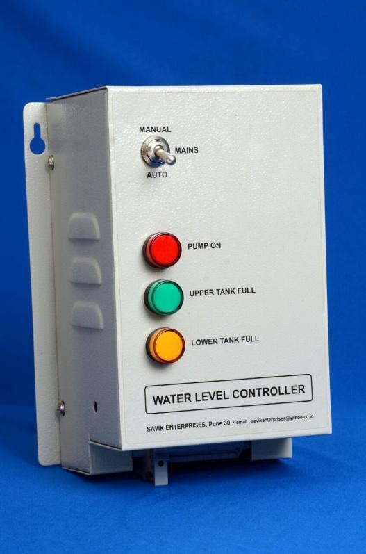 Automatic Water Level Controller Automatic water level controller does not need operator for performing start and stop operations.