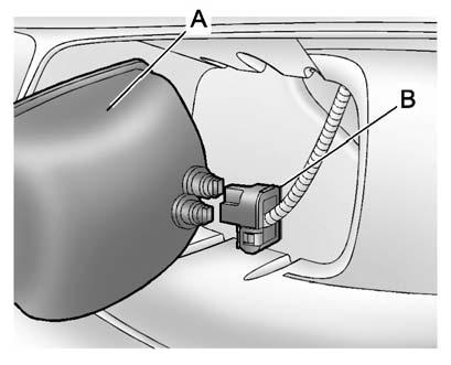 Vehicle Care 10-35 2. Pull the bulb (C) forward to gain access to the electrical connector.