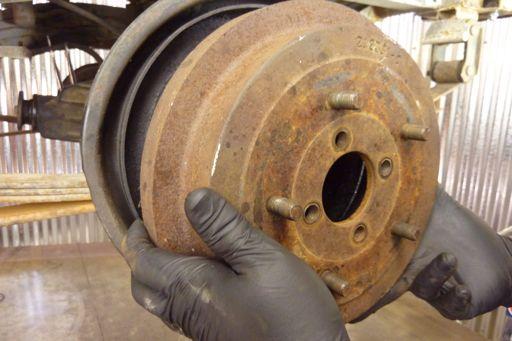 Consequently, the dust created in the brake drums could have asbestos in it.