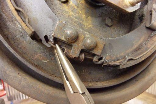 Brake Shoe Removal Note: This will need to be