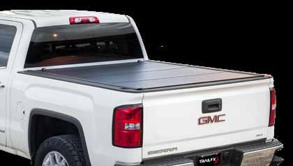 tonneau covers premium hard Trifold Three panel, solid surface design Four folding positions: closed, 1/3, or 2/3, or fully open.