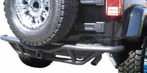 Jeep Products Rock Crawler Front Bumper Rugged, fully welded design Welded D-ring tabs included