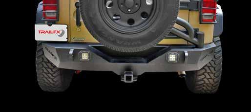 # YEAR Model J012T 07-18 Wrangler JK (2 Dr) Wrangler JK Unlimited (4 Dr) Rear Bumper with Tire