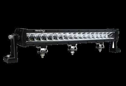 w/mount (C) Height w/o mount (D) Number of LEDs Lumens (Raw) Lumens (Effective) SINGLE ROW STRAIGHT BAR 2SRS20CC01 20 Combo 20.3 2.50 3.34 2.67 18 6300 lm 4535 lm 2SRS30CC01 30 Combo 32.6 2.50 3.34 2.67 30 10500 lm 7558 lm 2SRS40CC01 40 Combo 42.