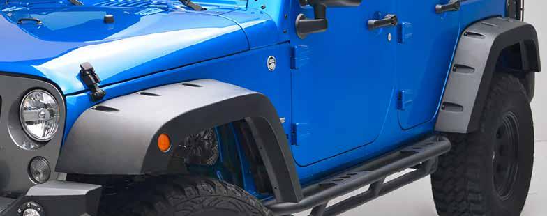fenders FENDER FLAREs Wide, bolt-on style complements larger wheel and tire packages UV-resistant to protect against fading Smooth or textured Protects your truck or SUV against rocks and debris